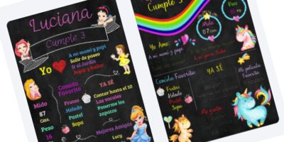 Preview pizarras de cumpleaños